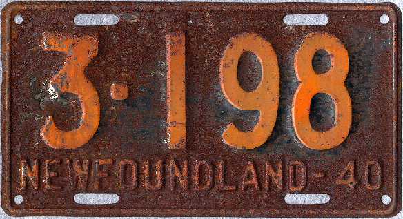 poor condition Newfoundland 1940